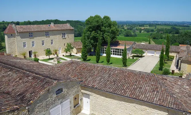Château Isabeau de Naujan à Saint-Vincent-de-Pertignas